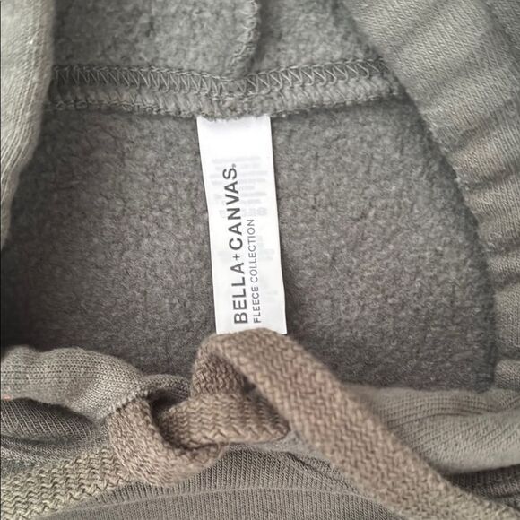 Olive Green 'Killin It' Cropped Volleyball Hoodie Size L - Picture 5 of 7